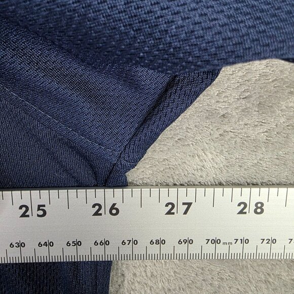 Mens Nike Fit Yankees Navy Polo Shirt Short Sleeve Polyester Athletic Size XXL - Picture 7 of 9